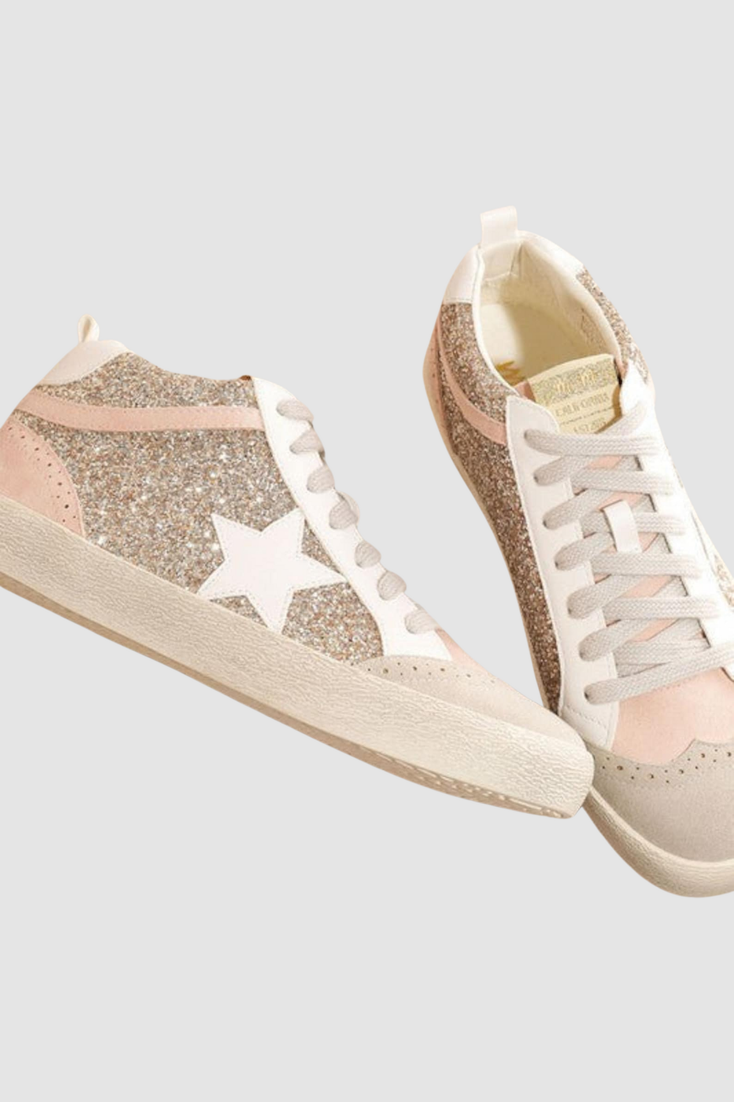 MI.IM Light Gold Daisy Sneakers
