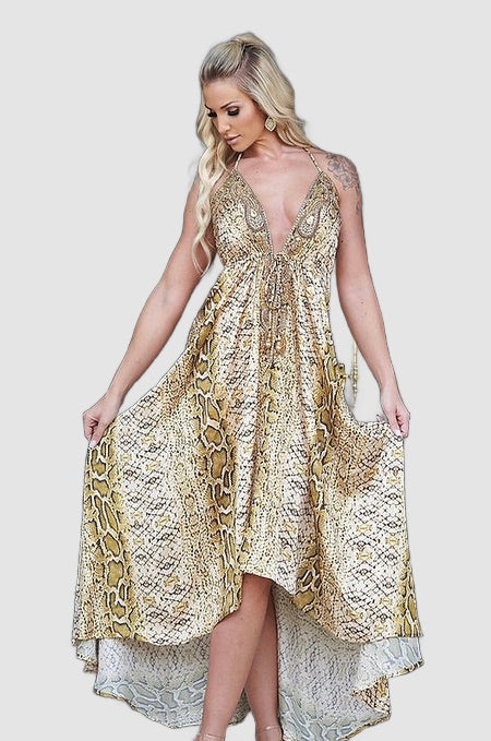 Santorini Snake Dress URock Couture Santorini Snake Dress URock Couture