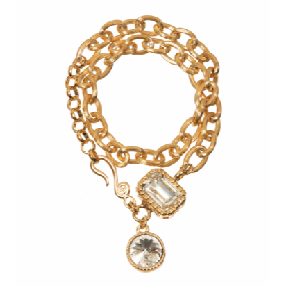 LA HOLA B-Riviera Bracelet Rose Gold