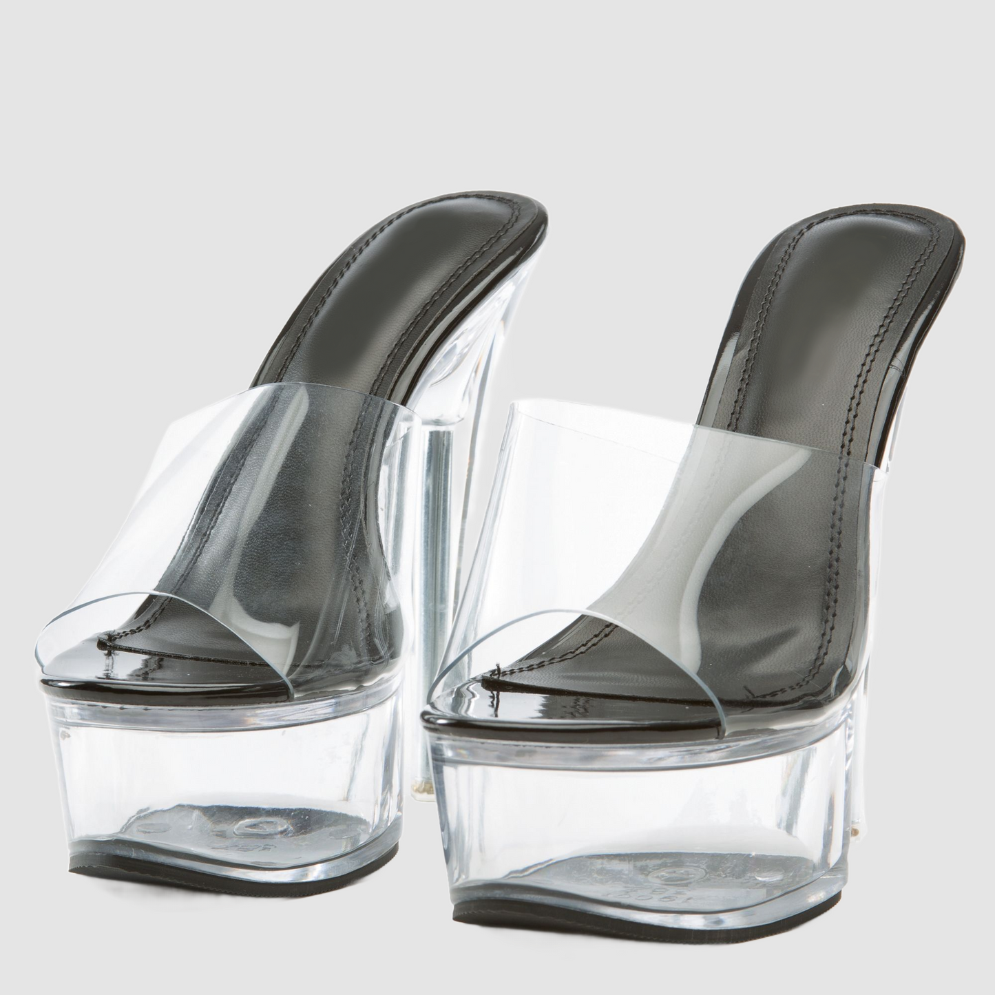 Clear High Heels