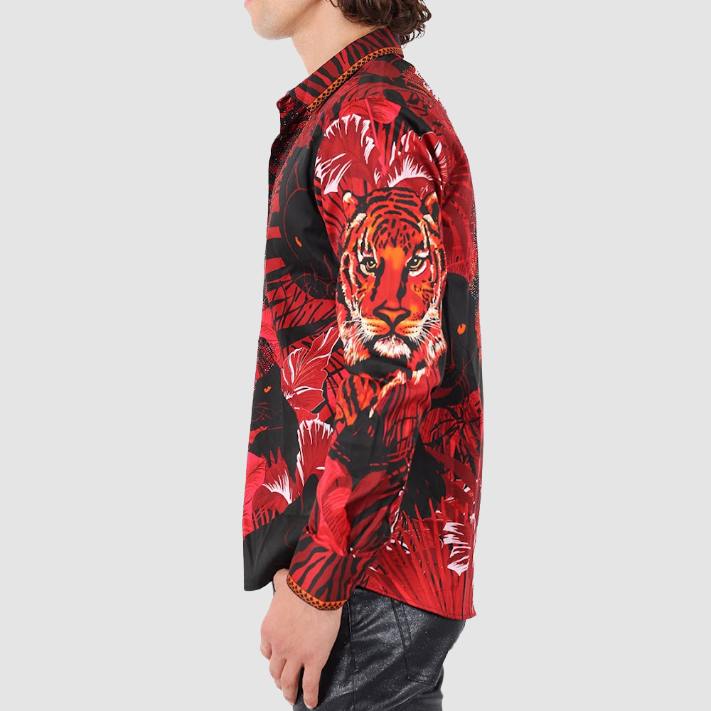 BARABAS Red Tiger Shirt