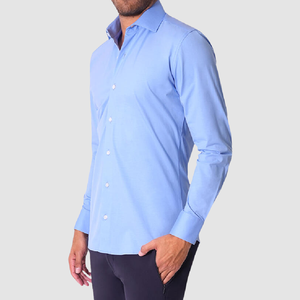 BERTIGO Light Blue Knit Shirt