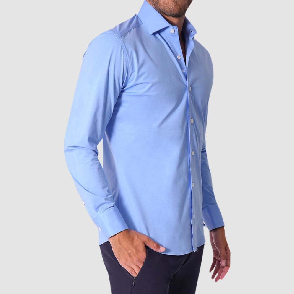 BERTIGO Light Blue Knit Shirt