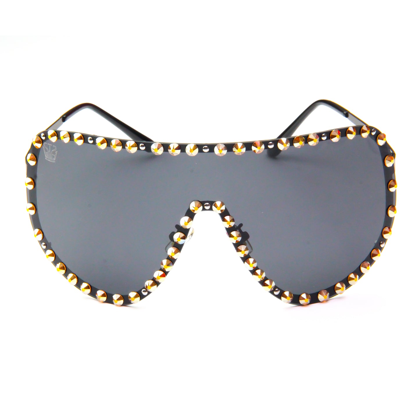 Black/Gold Paparazzi Sunglasses