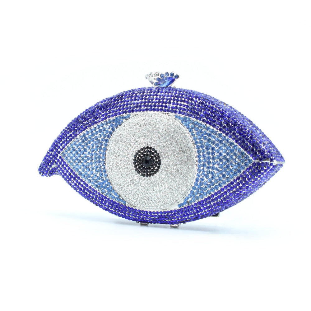 SAIGAOTE Blue Eye Clutch angle.