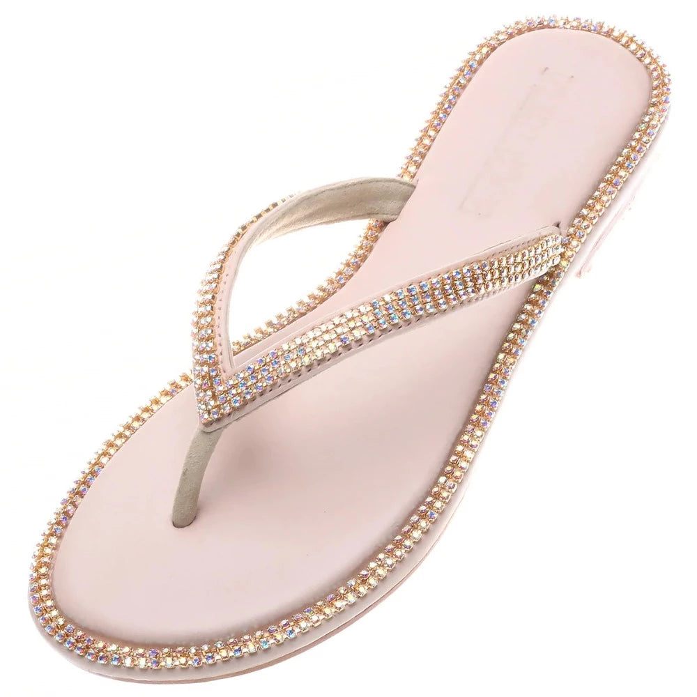 Mystique 8206 Pale Pink Sandals.