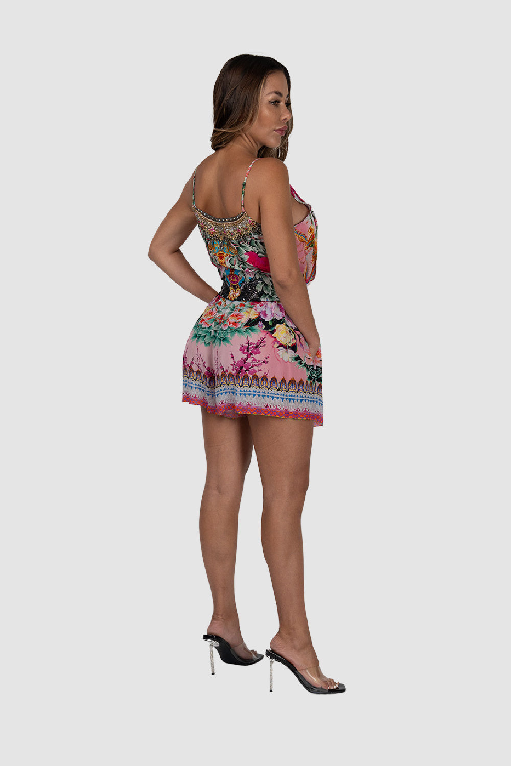 Czarina Floral Playsuit