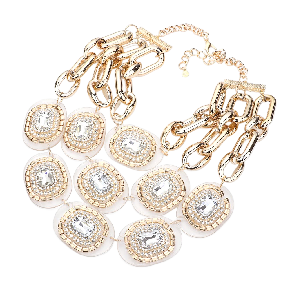 ANDREA & PAULO CORPORATION Big Gold Necklace