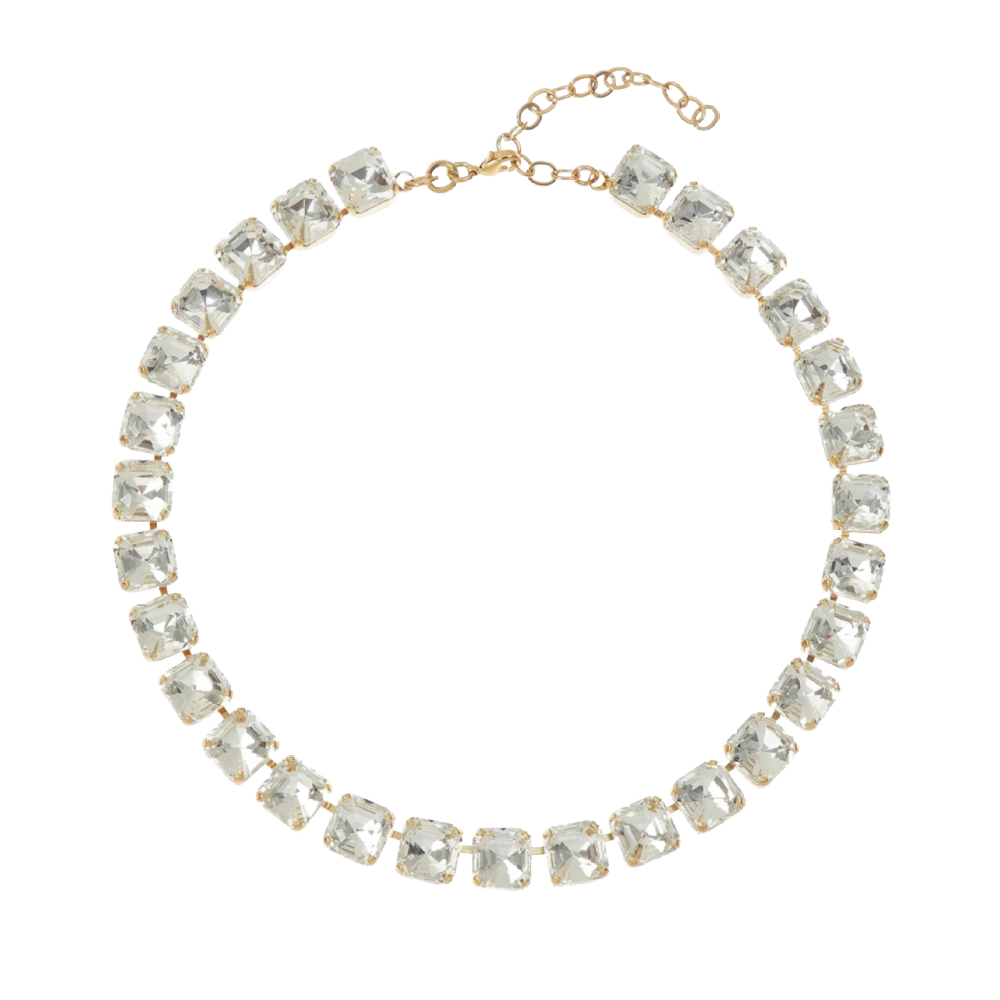 LA HOLA Spark White Opal Necklace