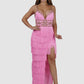 Diamond for Eden Candy Pink Long Dress