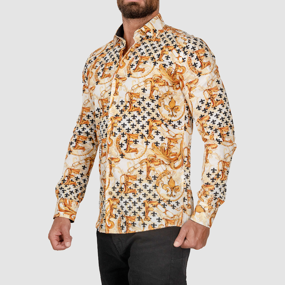 STEELO Multi Fleur de Lis Shirt