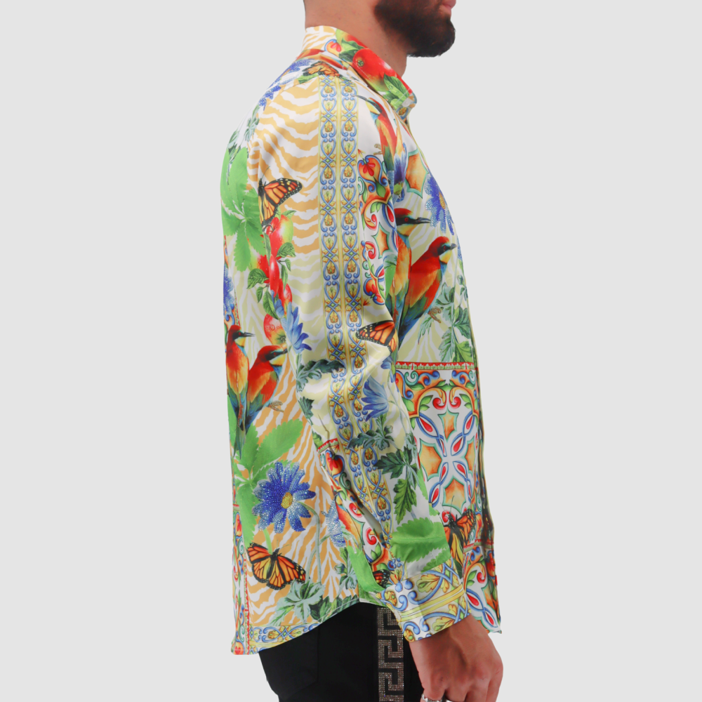 BAROCCO Multi Flowers Shirt
