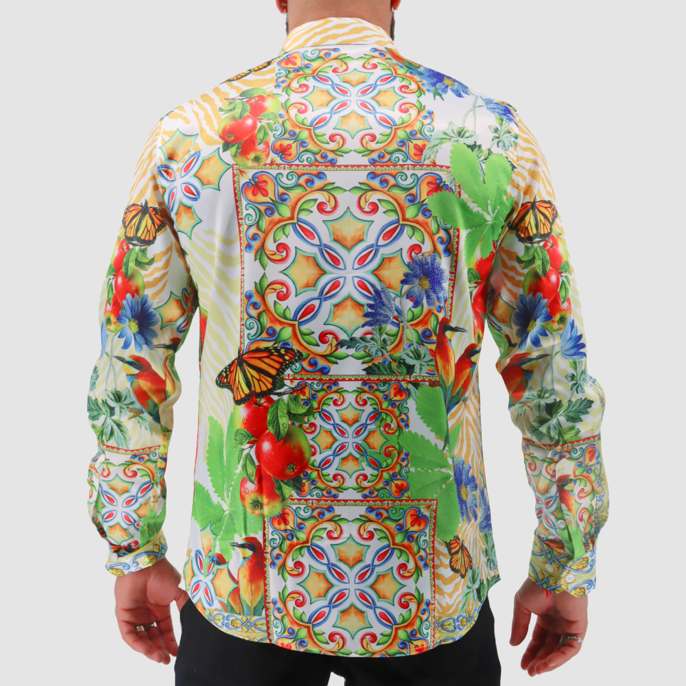 BAROCCO Multi Flowers Shirt