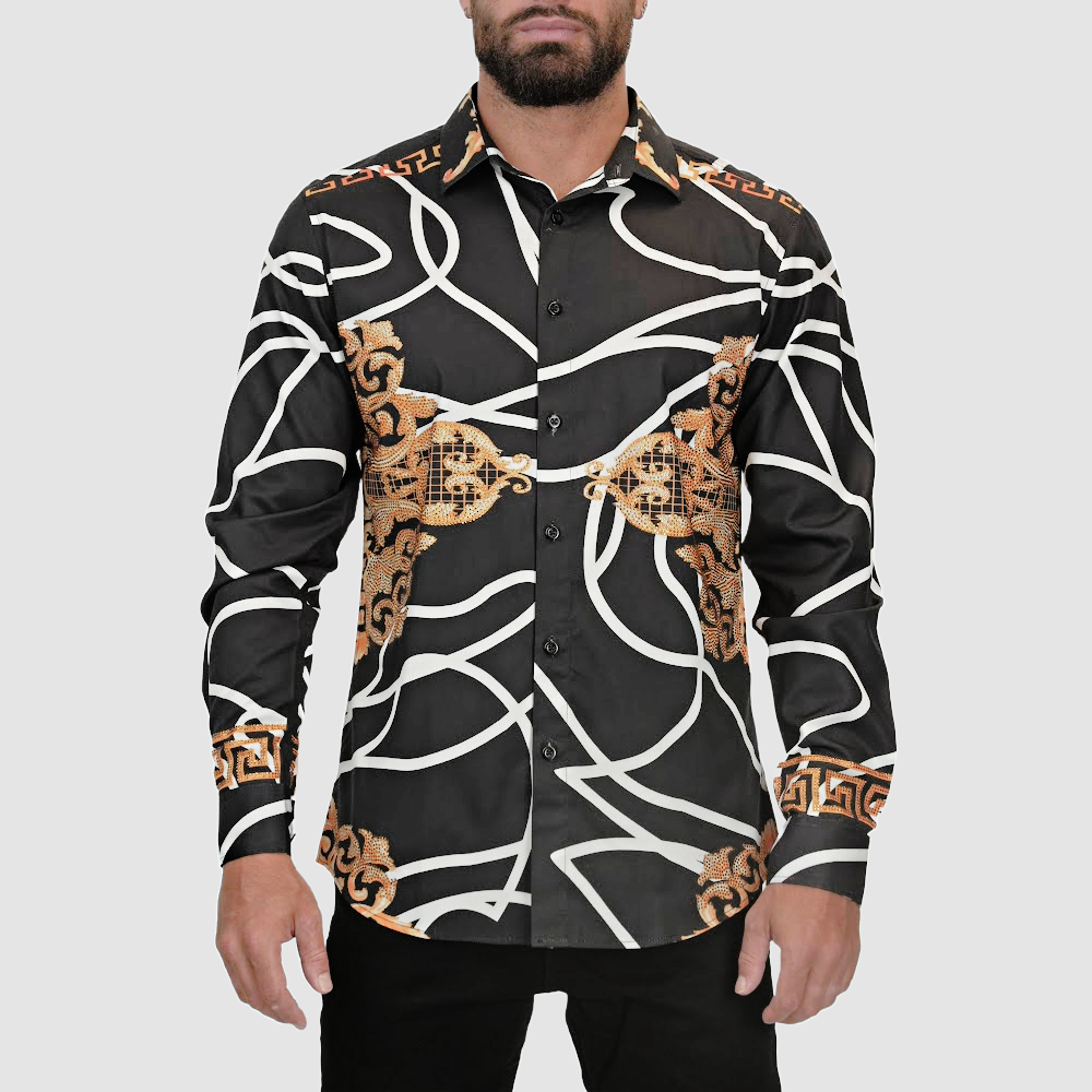 BAROCCO Black Gold Shirt