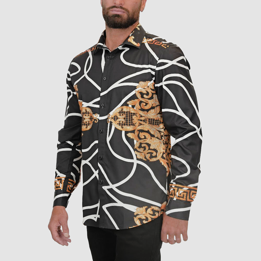 BAROCCO Black Gold Shirt