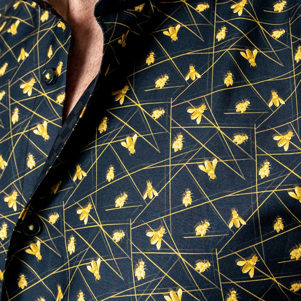 MACEOO Bee Hive Shirt