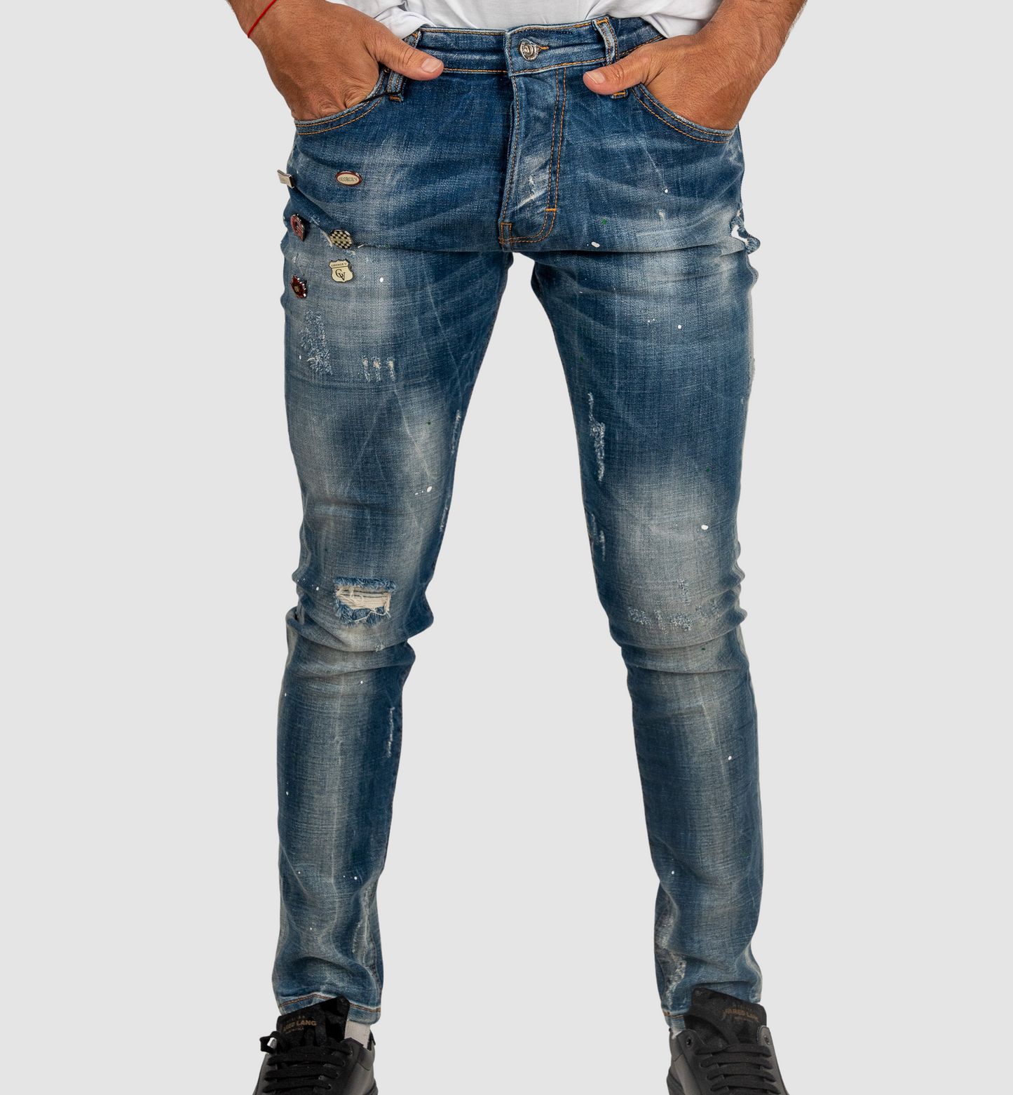 GEORGE V Medium Wash Jeans