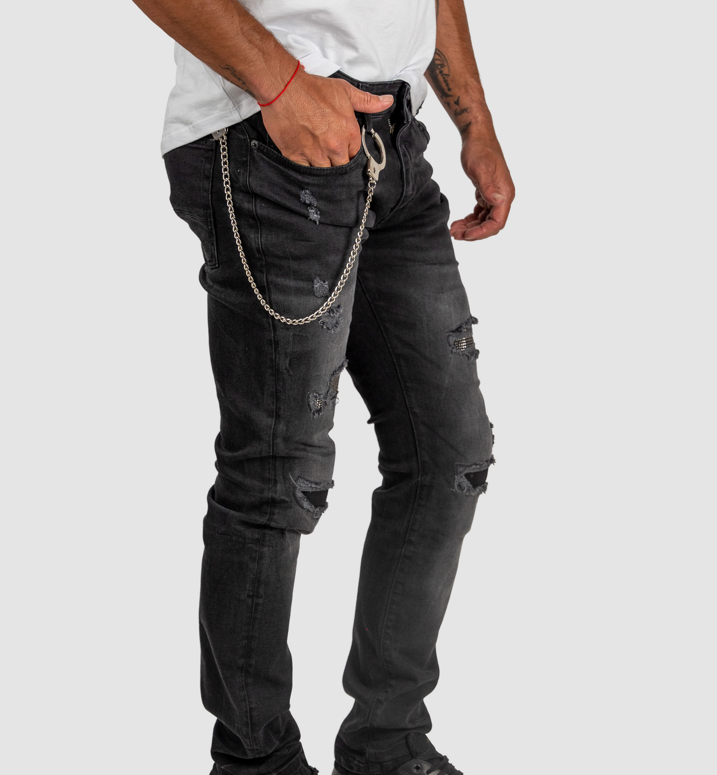 GEORGE V GV4015 Black W Handcuffs