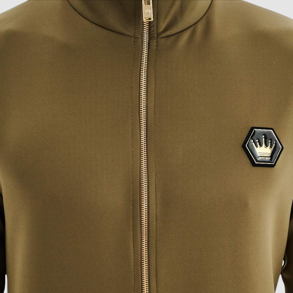 BERTIGO ELI/03H Olive Hoodie