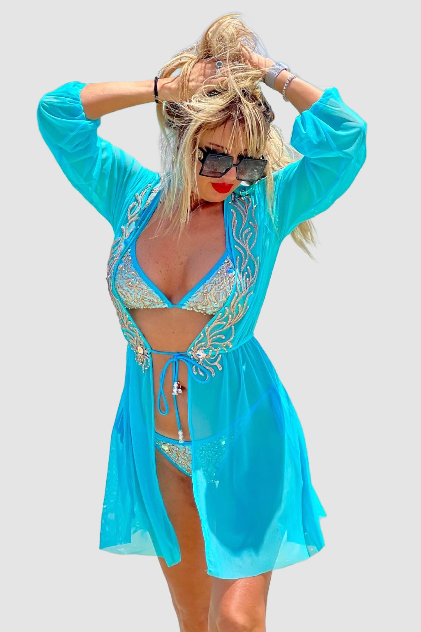 BACCIO Spider Aqua Gold Cover UP