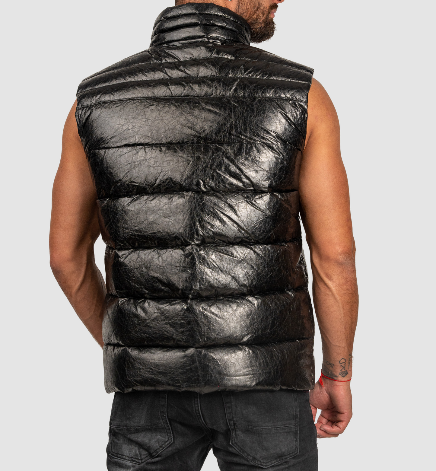 JARED LANG BLACK VEST L/P
