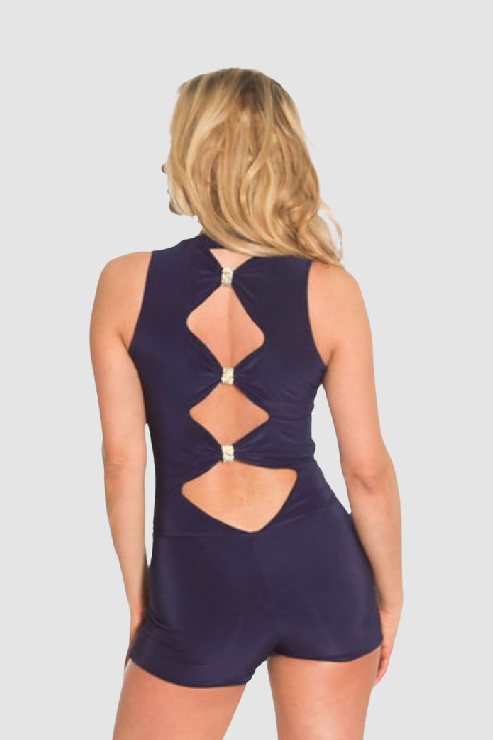 VIE SAUVAGE Joey Navy W Gold Romper