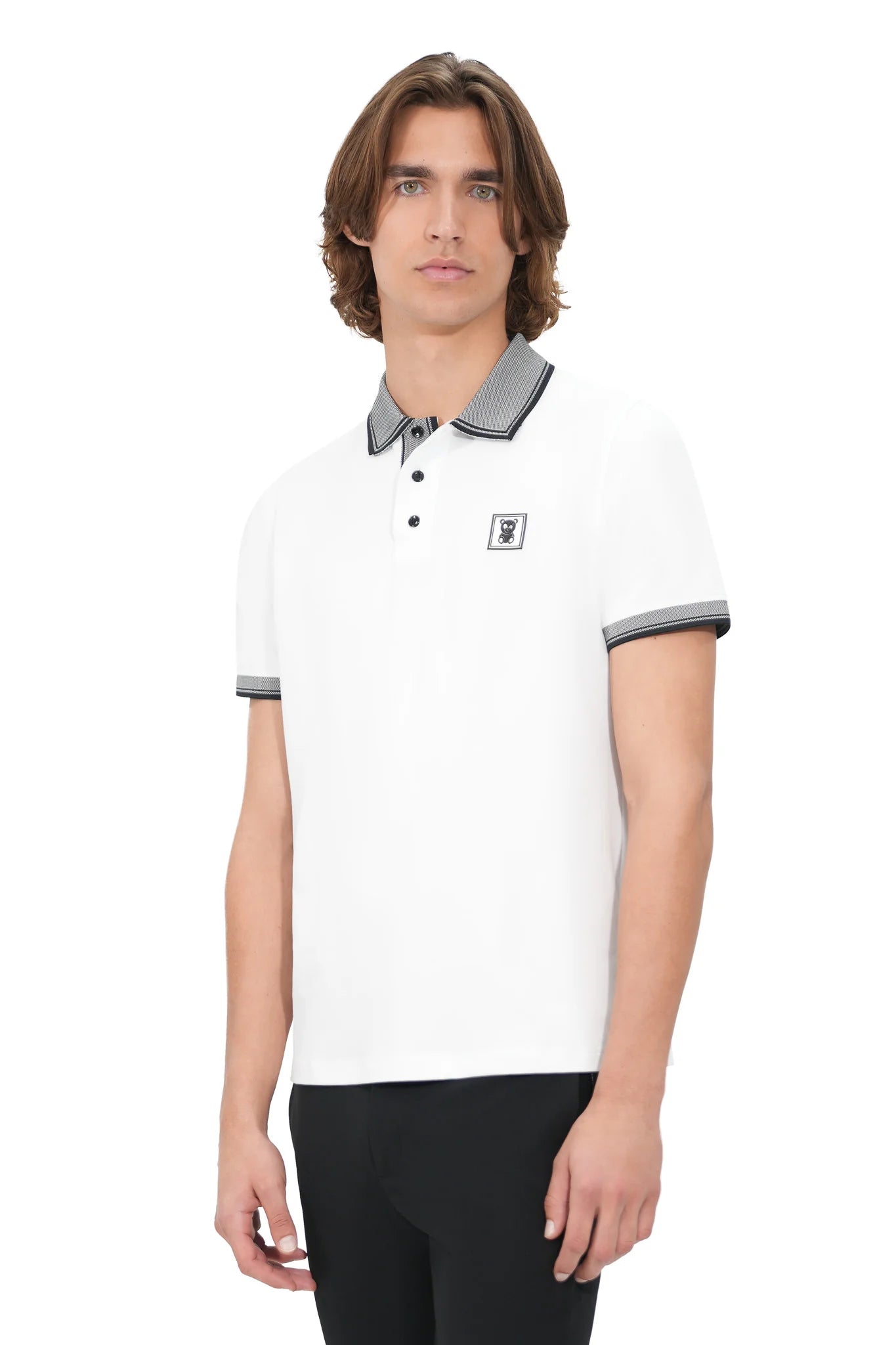 Barret White Polo Shirt