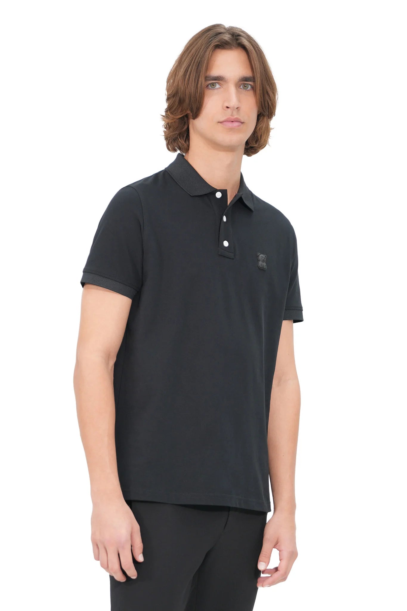 Calder Black Polo Shirt