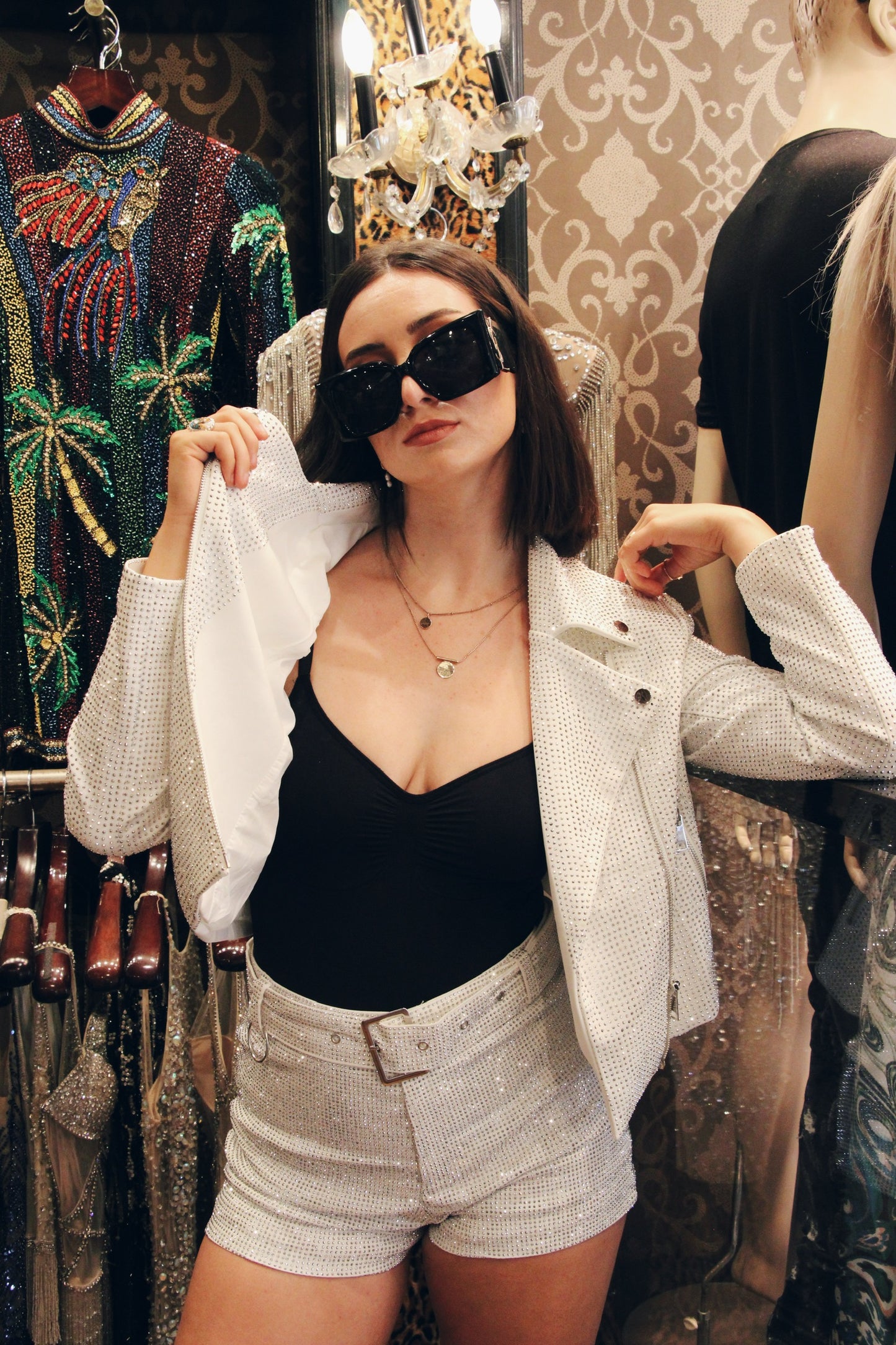 Kiwi White/Silver Jacket