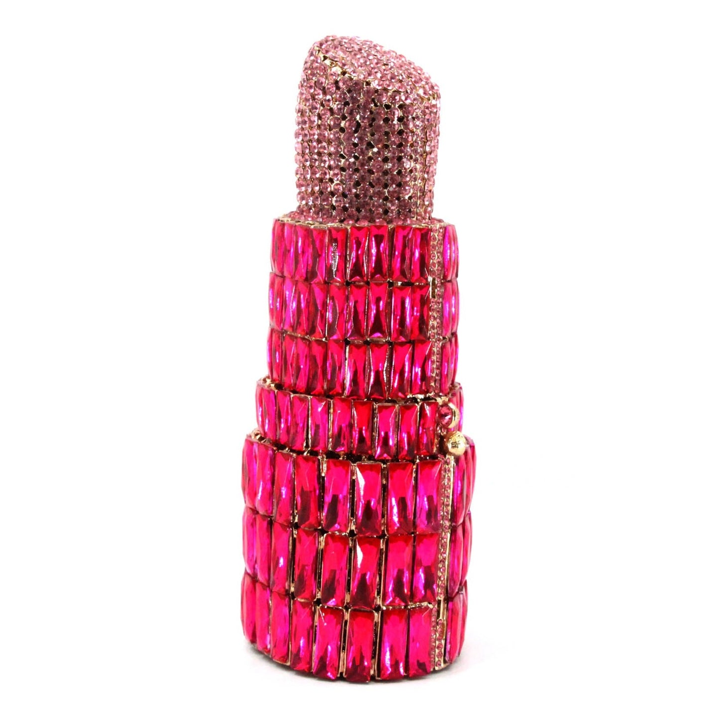 STYLE BEVERLY HILLS Fuchsia Lipstick Clutch