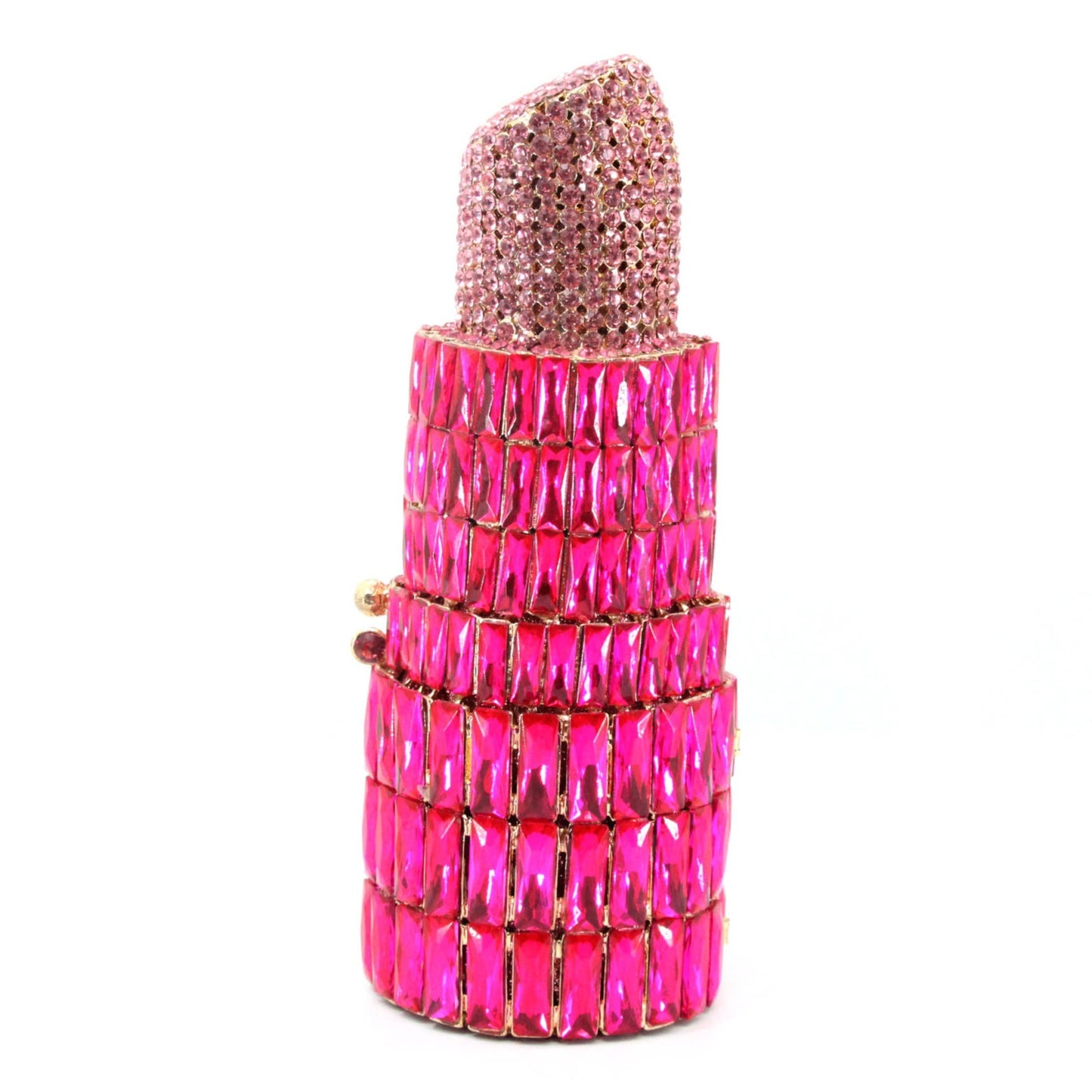 STYLE BEVERLY HILLS Fuchsia Lipstick Clutch