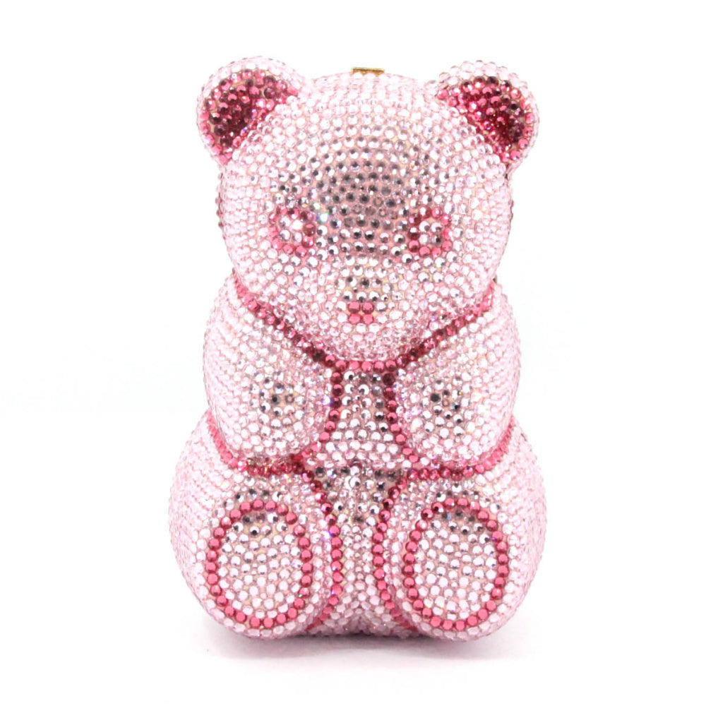 STYLE BEVERLY HILLS Pink SW Gummy Bear Clutch
