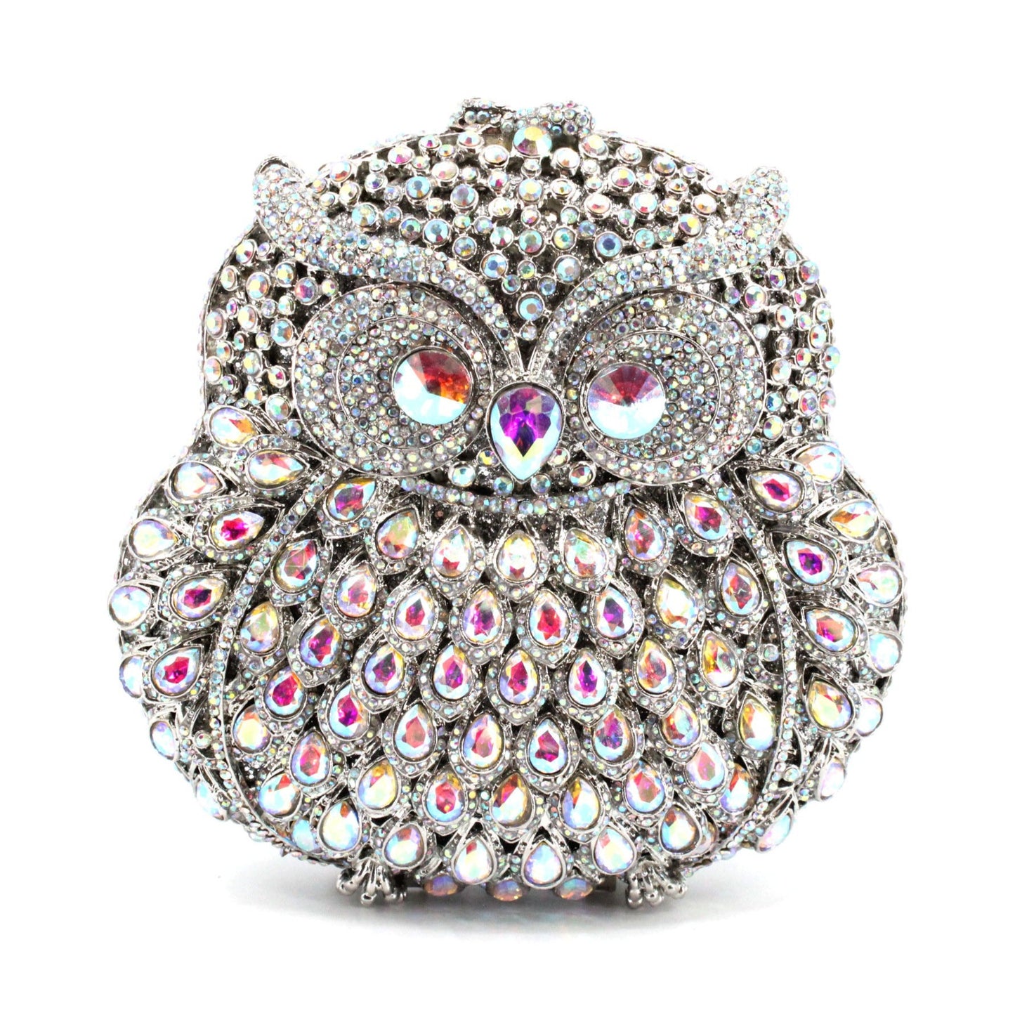 SAIGAOTE Silver with AB Owl