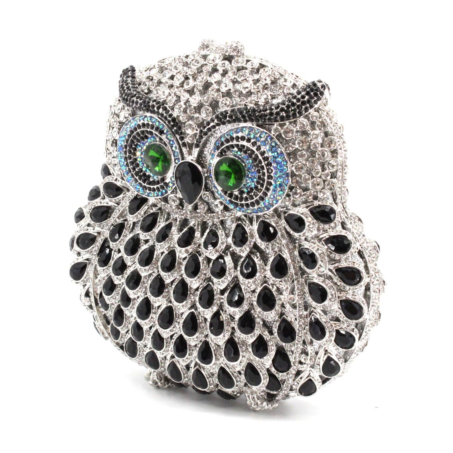 SAIGAOTE Owl Jet Eyes Clutch