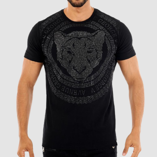 GEORGE V Black Panther T-Shirt