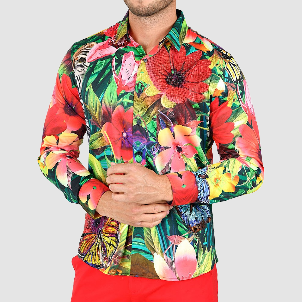 BARABAS Tropical Wild Multi Shirt