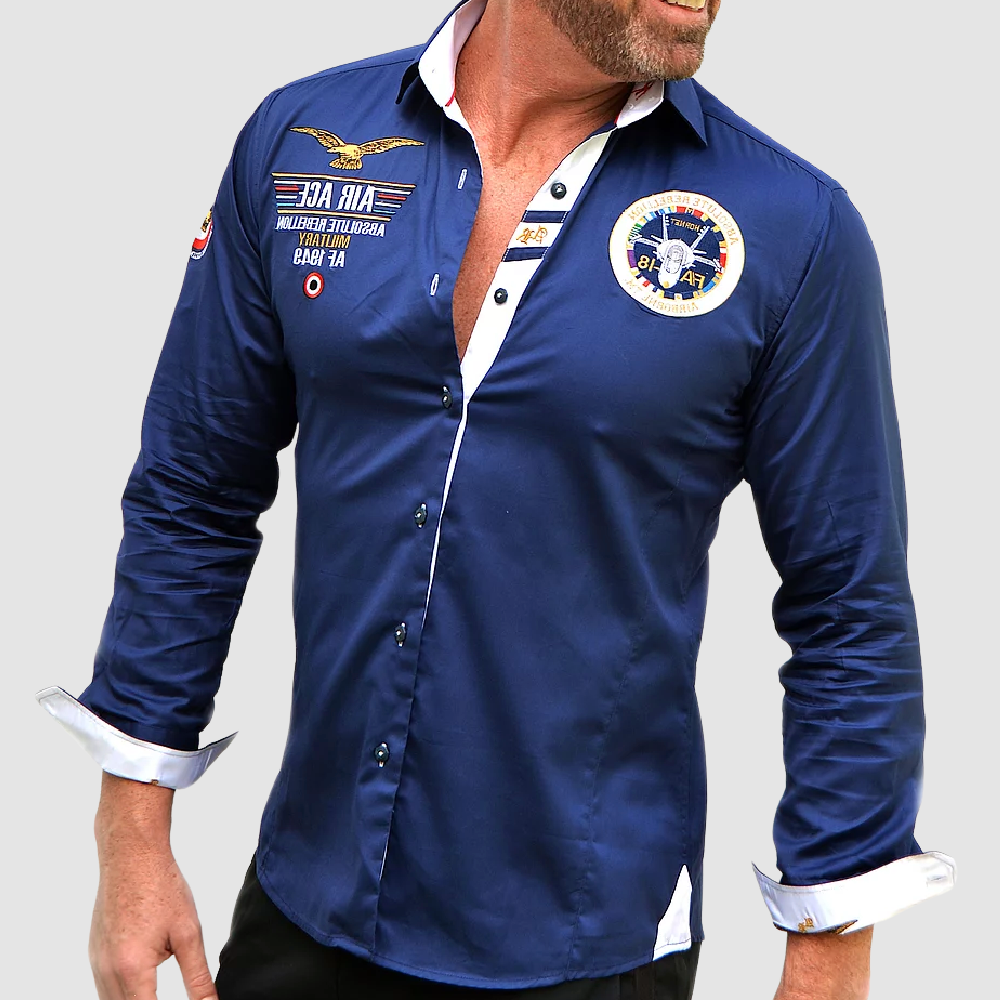 ABSOLUTE Absolute Air Ace Navy Shirt