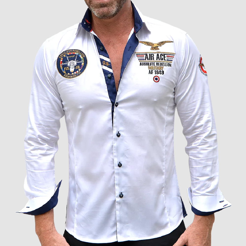 ABSOLUTE Absolute Air Ace White Shirt