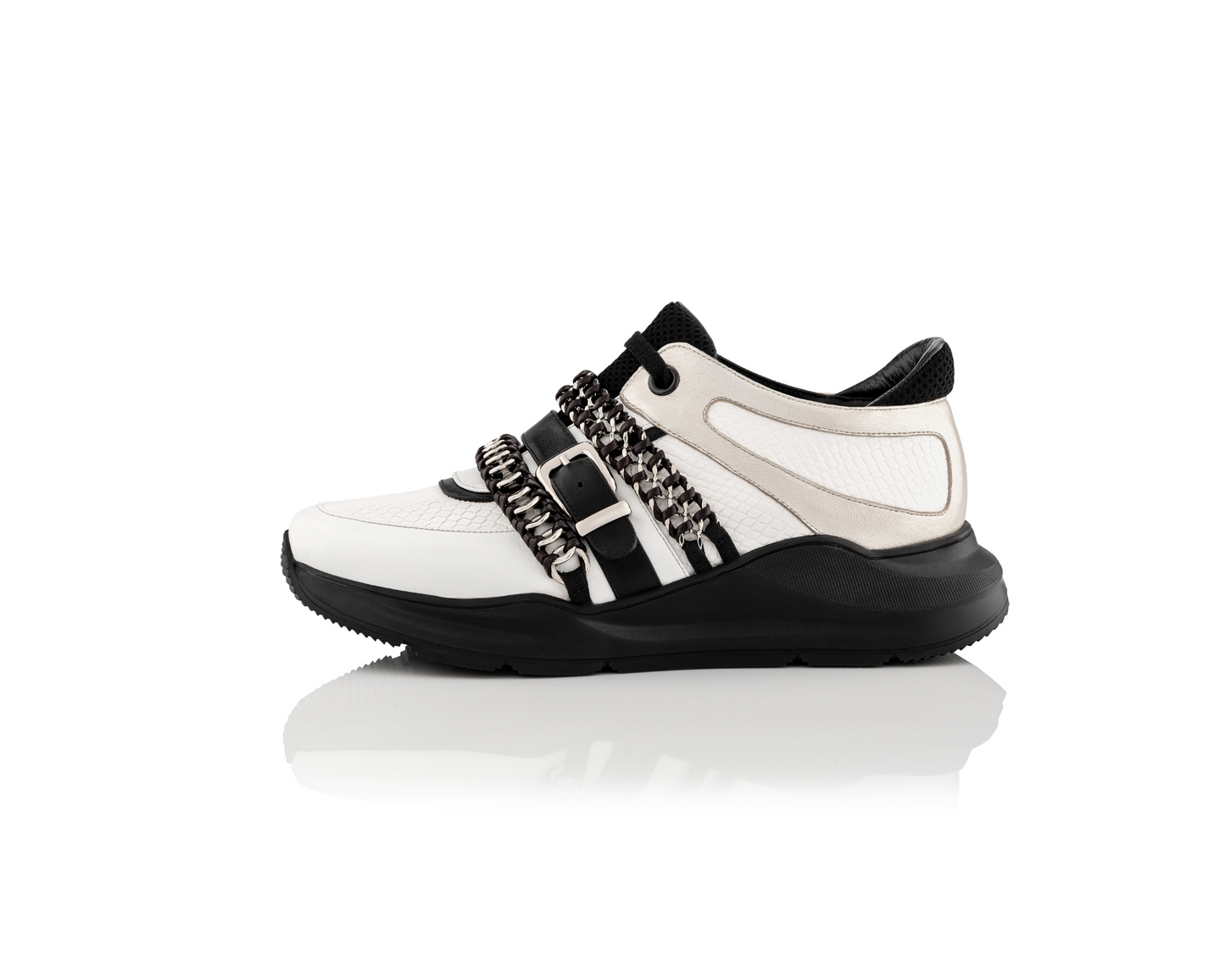 Together We Can Black/White Sneakers