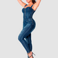 Pit Bull Denim overalls with heart neckline offers a fashionable and functional look.