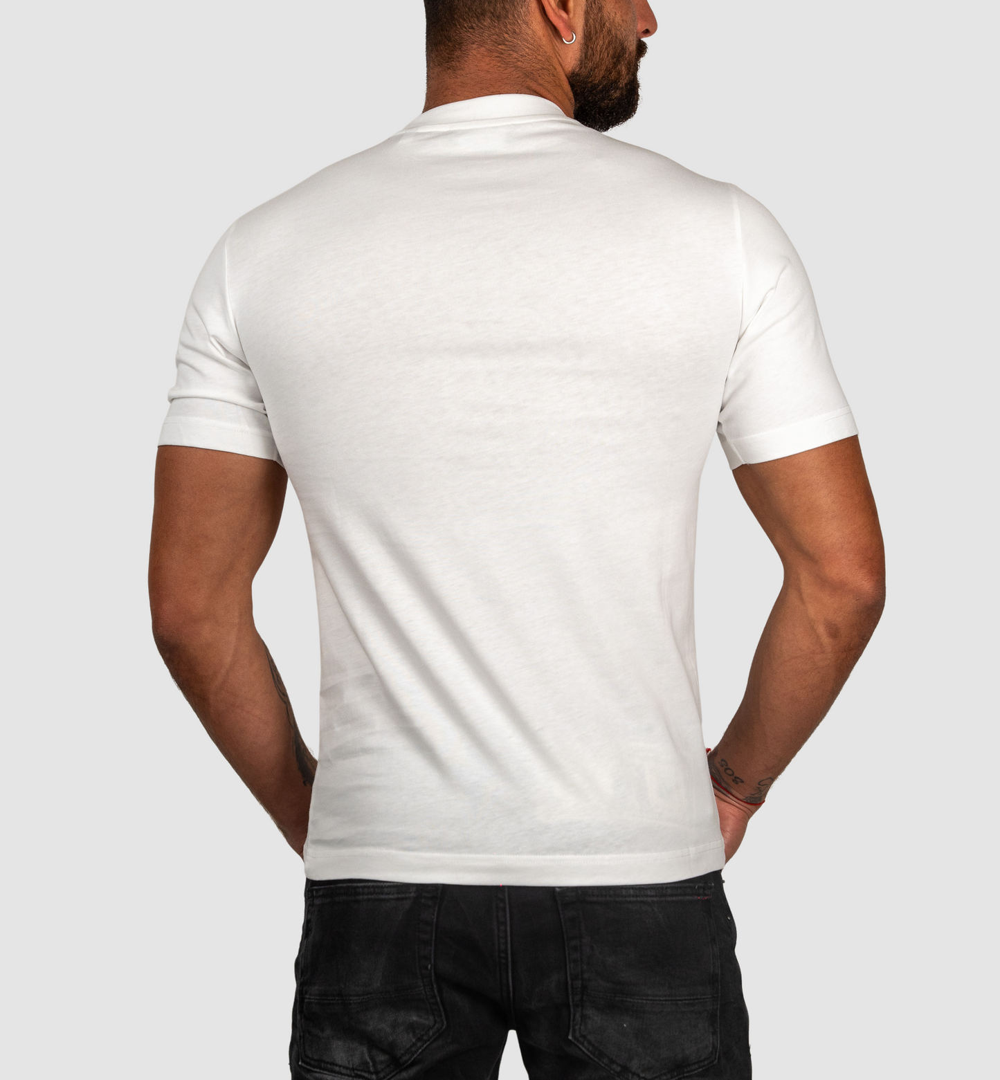 PARTCH WHITE JE T'AIME T-SHIRT