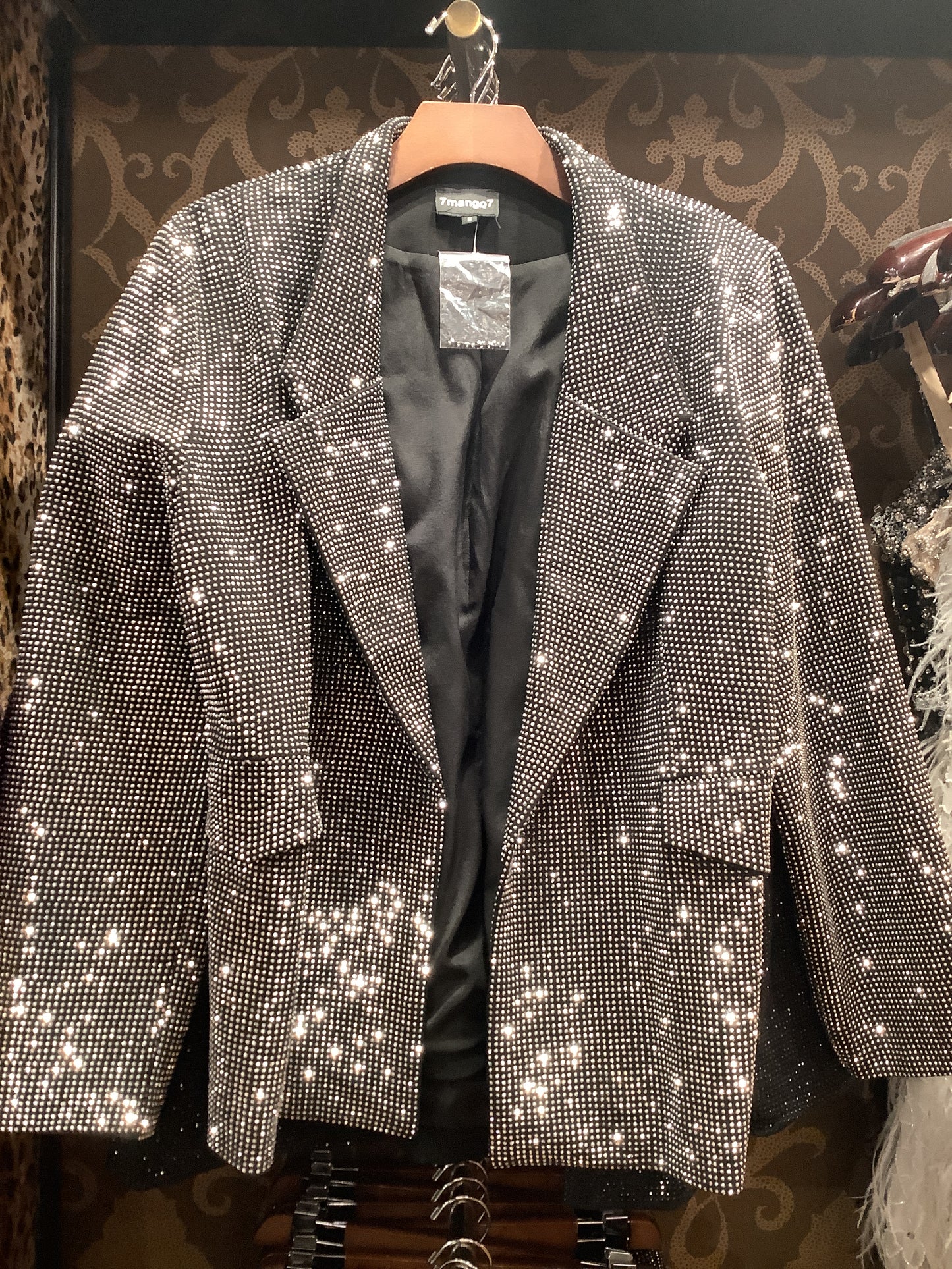 Black Silver Blazer