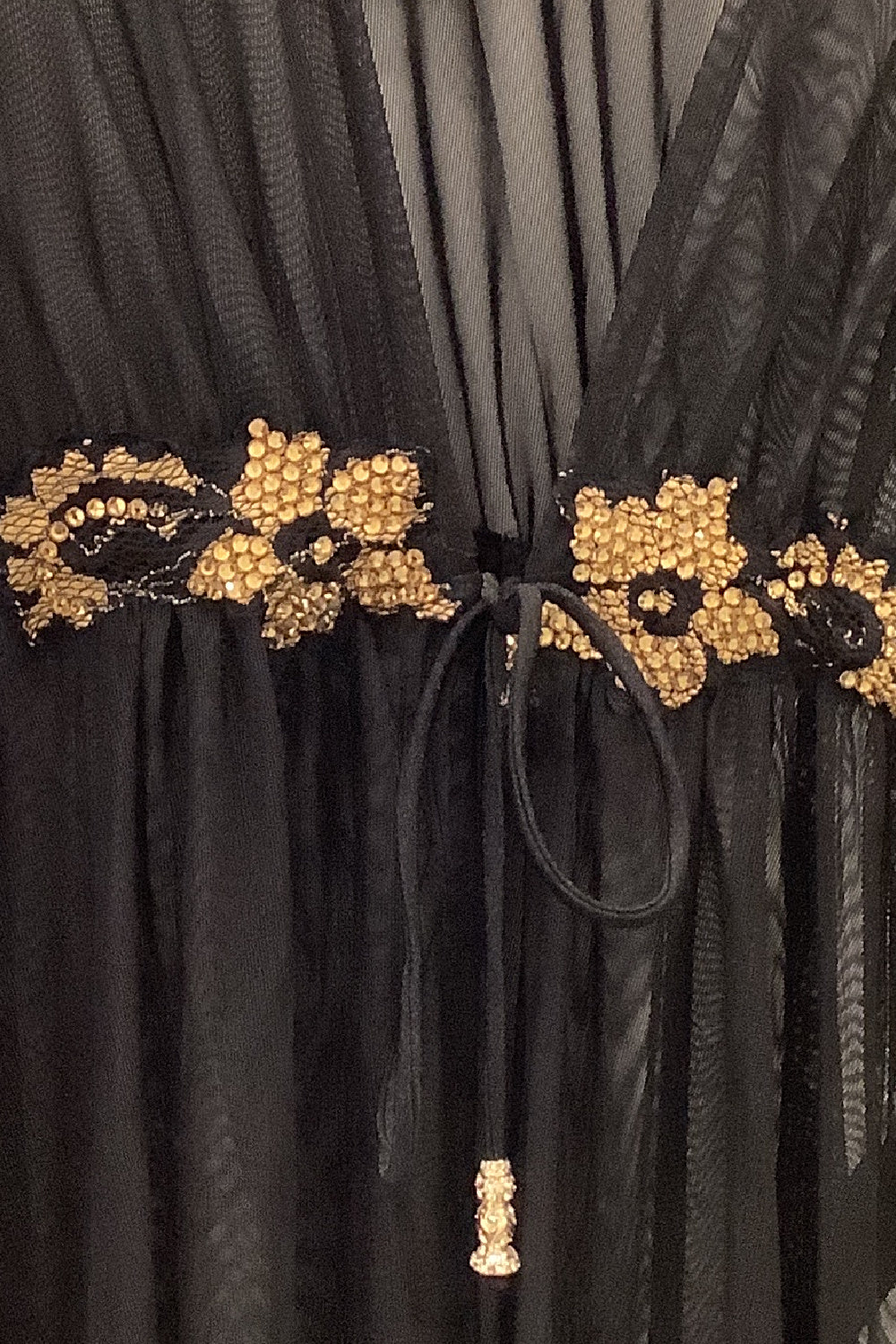 BACCIO Linda Gold Black Cover-Up