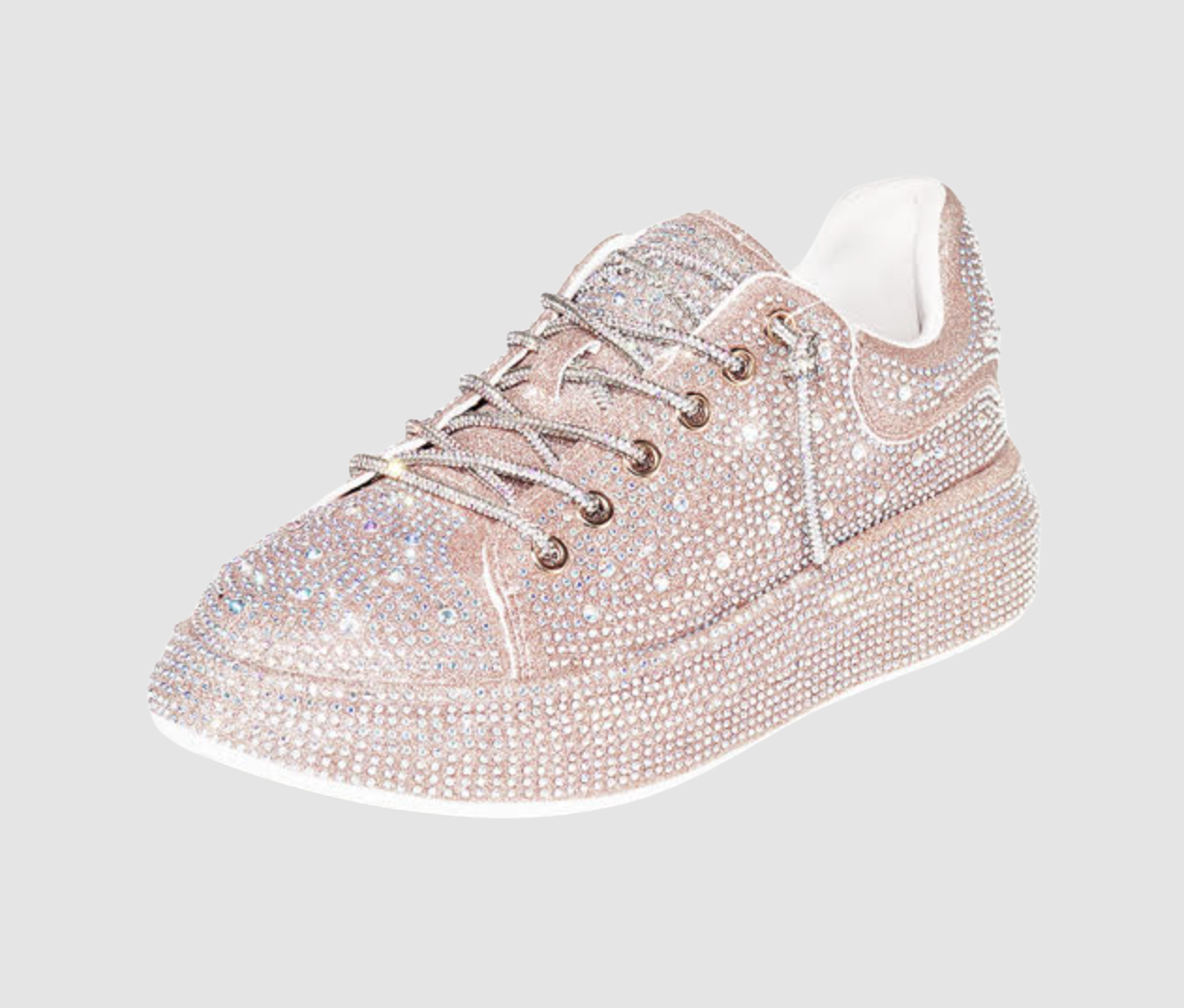 LILIANA Rose Gold Sneakers