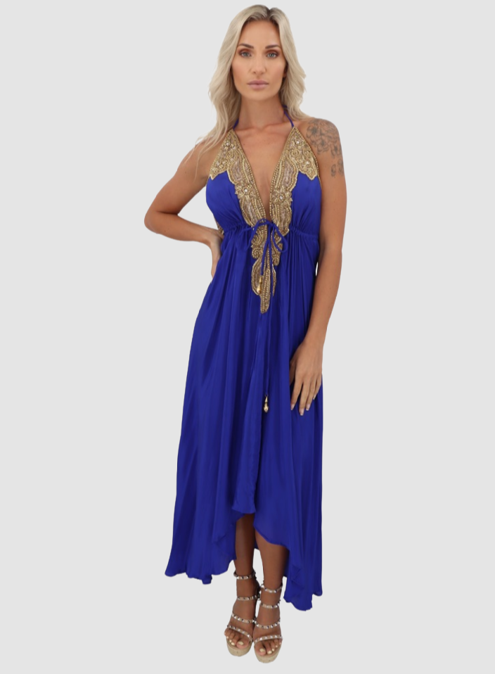 JSQUAD Royal Blue Dress