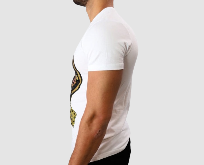 UOMINI White Casino T-Shirt