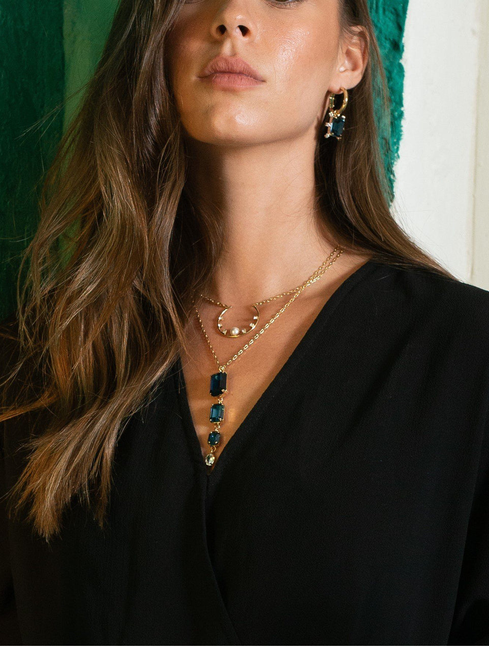 Coravana Rectangle Shine Necklace