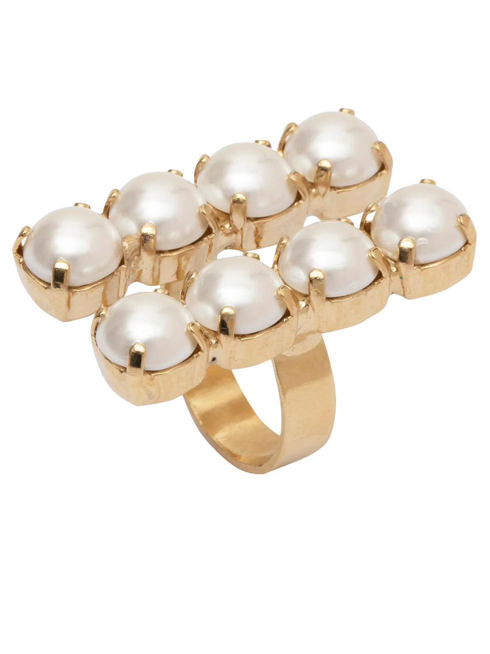Coravana Magic 8 Pearl Ring