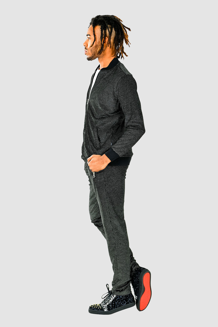 BARABAS Black/Silver Jacket