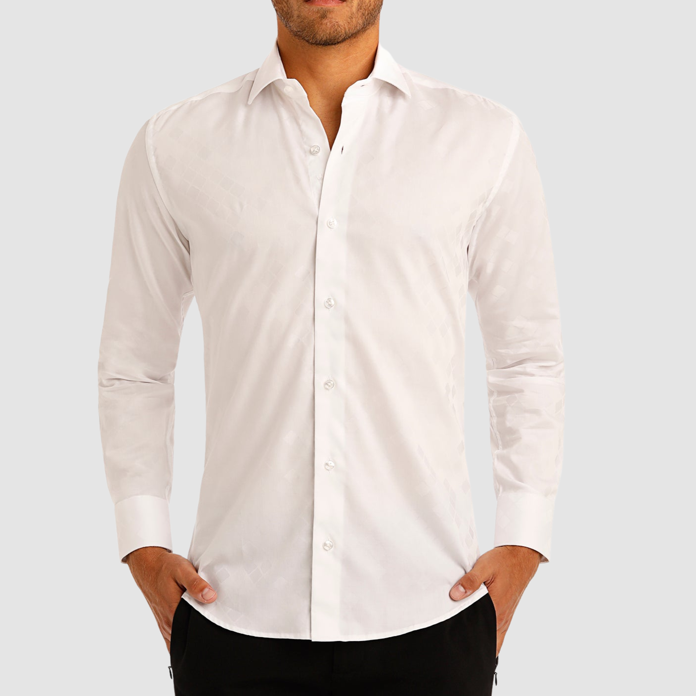BERTIGO White Diamond Shirt